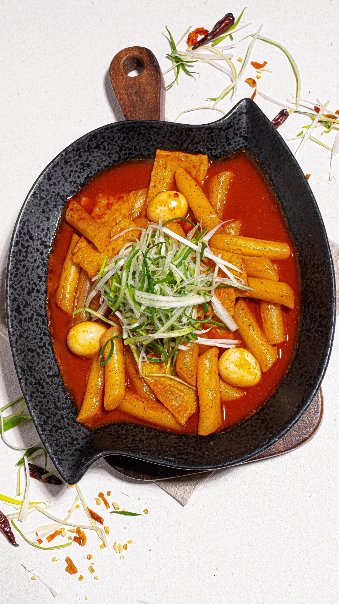 예술통닭 매콤국물떡볶이